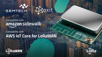 SemtechとOxitが提携し、AWS IoT Core for Amazon SidewalkおよびAWS IoT Core for LoRaWAN®へのシームレスな統合でIoTデバイスの接続を簡素化 