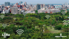 SemtechのLoRa®デバイスとLoRaWAN®標準規格が都市森林管理を促進