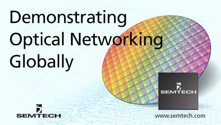 Semtech Demonstrates Optical Networking IC Industry Leadership Internationally Leading-edge 1G to 400G platforms enable industry demand for Optical infrastructure; showcased at CIOE in China and ECOC in Sweden
