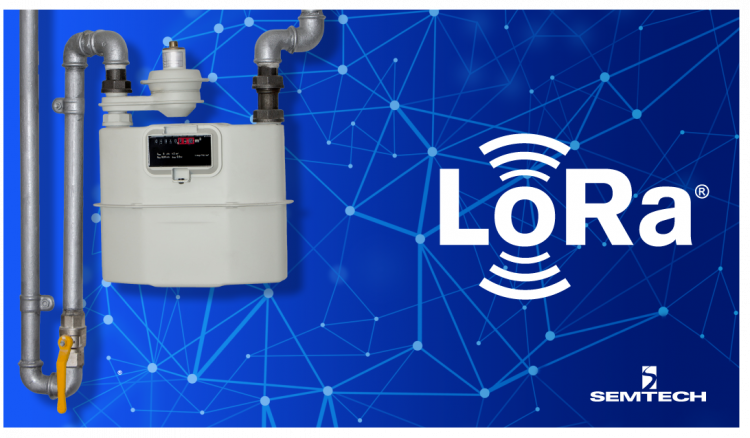 Semtech Technology Integrated Into Natural Gas Smart Safety Shutoff System
