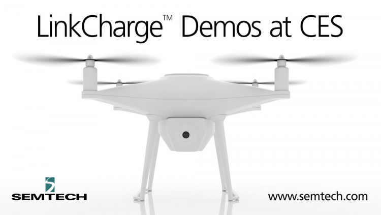 Semtech Demonstrates Advanced LinkCharge™ Wireless Charging Applications Beyond Smartphones