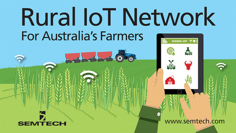 Semtech’s LoRa Technology Used by NNNCo to Develop Rural IoT Network for Australia’s Farmers With agriculture forecasted as one of the top five markets for IoT growth, the long-range, low-power LoRaWAN™-based network should help grow Australia’s s