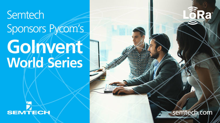 Semtech Sponsors Pycom’s GoInvent World Series