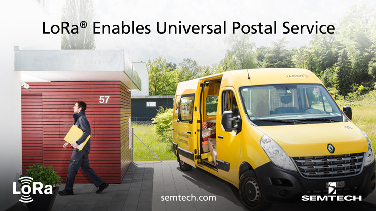 Semtechとの提携により、スイス郵政局はユニバーサル郵便事業を実現