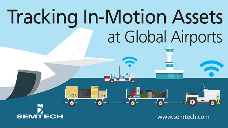 Adveez and Semtech Track In-Motion Assets at Global Airports Adveez integrates LoRa-based sensors to reduce operation costs and increase efficiencies