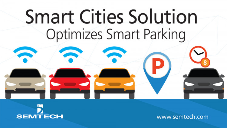 Smart Cities Solution Based on Semtech’s LoRa Technology Reduces Traffic Congestion CivicSmart leverages LoRa Technology in smart parking meters to track long-term parking usage