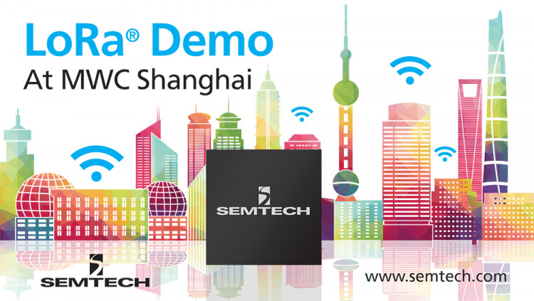 Semtech to Exhibit LoRa-Enabled IoT Applications at MWC Shanghai Displayed in the LoRa Alliance™ IoT Pavilion, LoRa Technology innovates multiple markets with use case demonstration