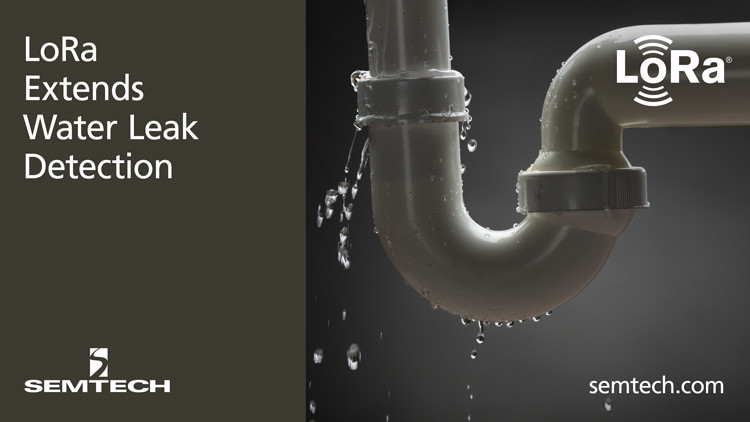Semtech and iioote Extend LoRa®-based Water Leakage Detection to the Industrial Market