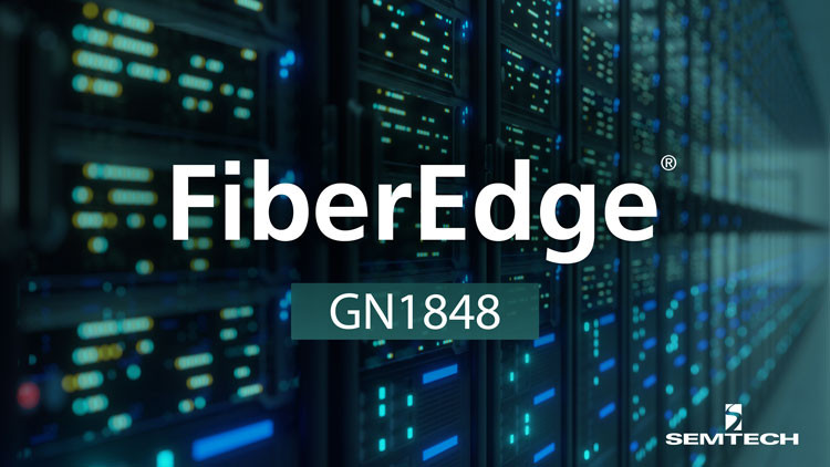 400Gおよび800Gデータセンター向けのFiberEdge®リニア垂直共振器面発光レーザー (VCSEL) ドライバー