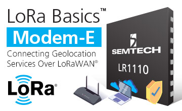 Semtechが提供するLoRa Basics Modem-Eのインフォグラフィック