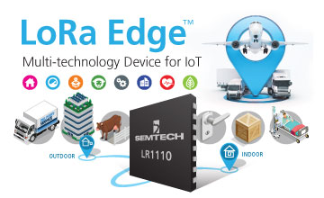 Semtechが提供するLoRa Edgeのインフォグラフィック